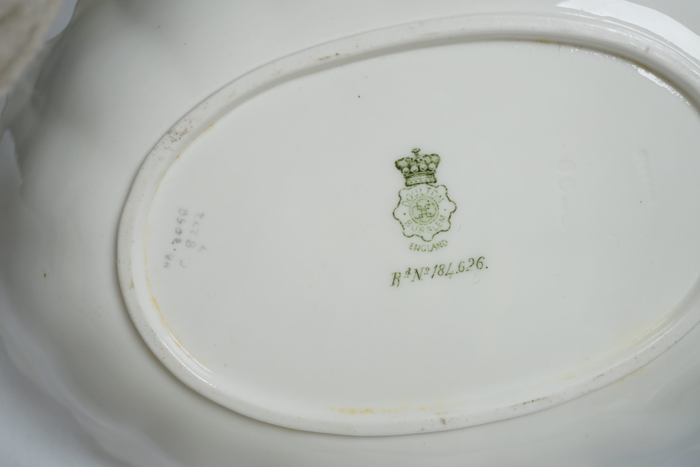 A Royal Doulton Burslem dessert service